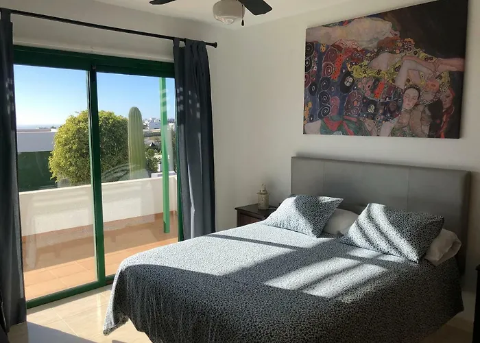 Casa Tranquila Con Vistas En La Colina De Tias